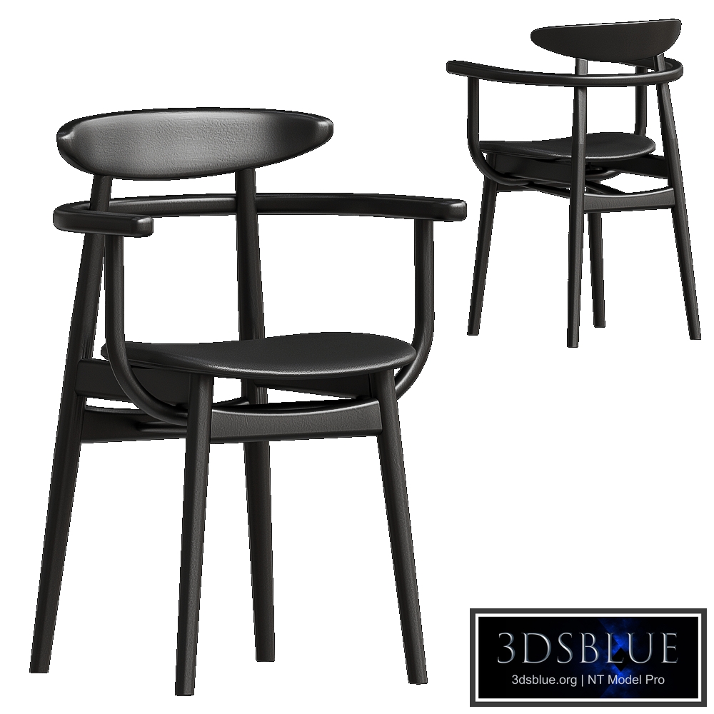 Armchair Teo dining upholstered